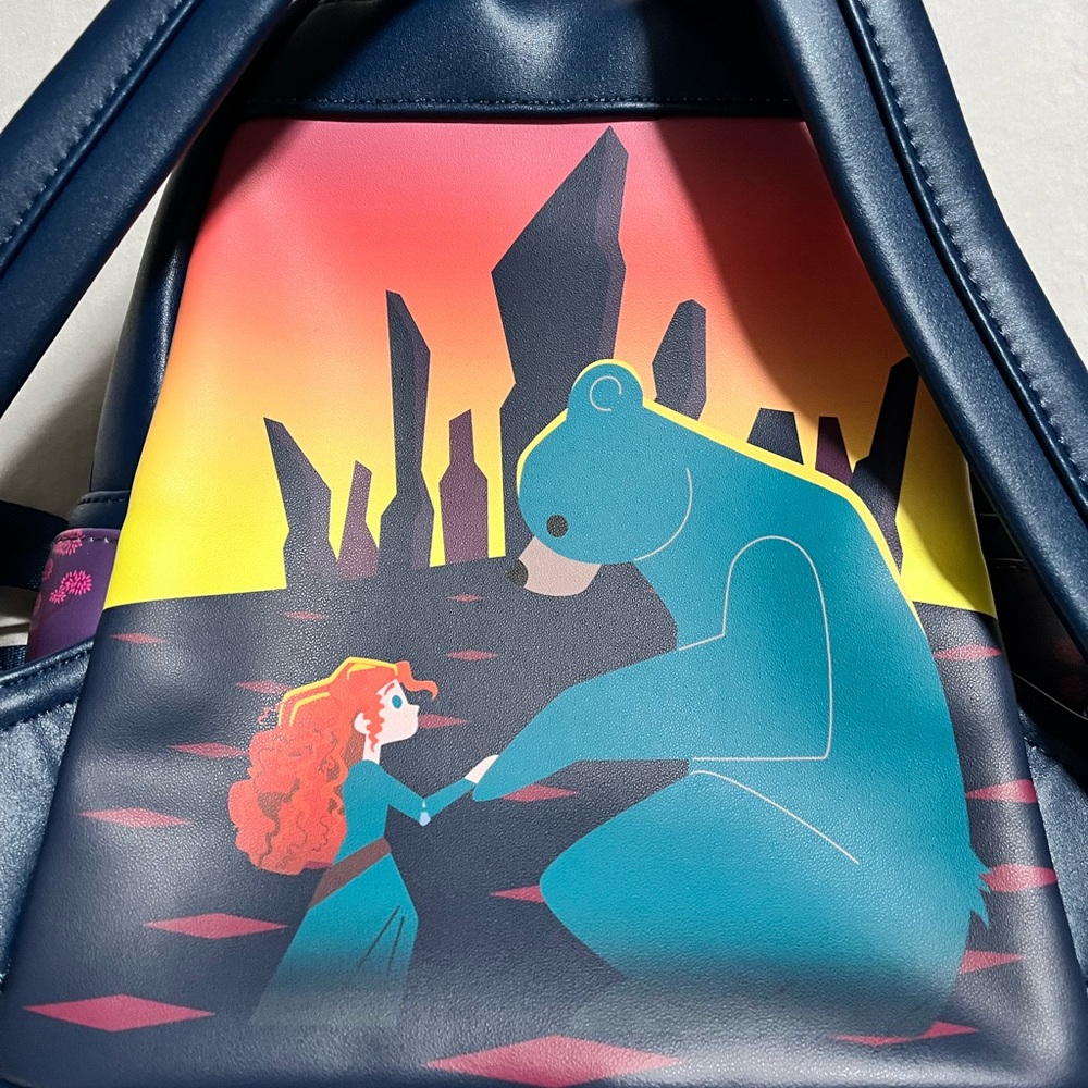 Disney Loungefly Brave Merida Mini Backpack. - Picture 3 of 7